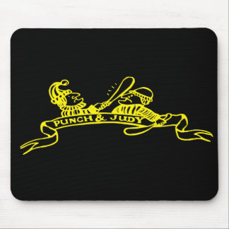 Punch and Judy Logo Mouse Pad