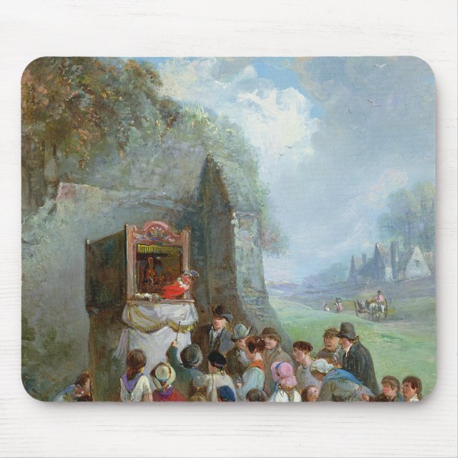 Punch and Judy Mouse Pad (Front)