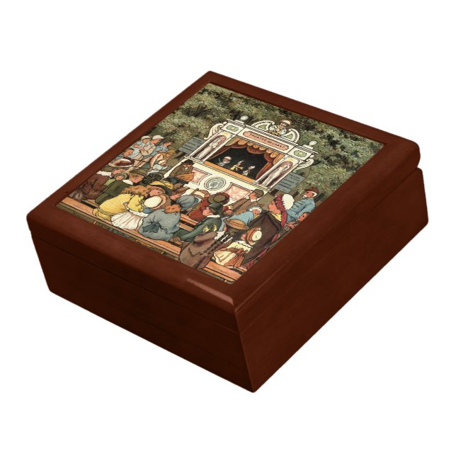 Punch and Judy Puppet Show" Gift Box (Side)
