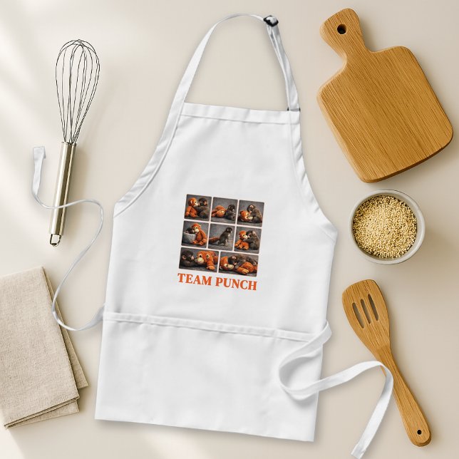 Punch Baby Monkey Adult Apron (Creator Uploaded)