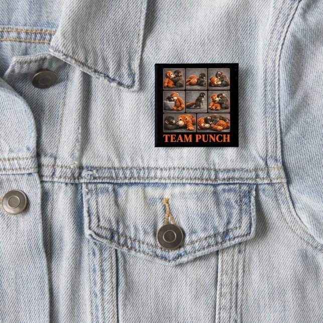Punch Baby Monkey Button (In Situ)