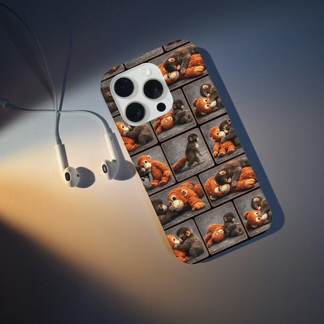 Punch Baby Monkey iPhone Case (Creator Uploaded)