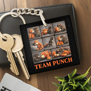 Punch Baby Monkey Keychain