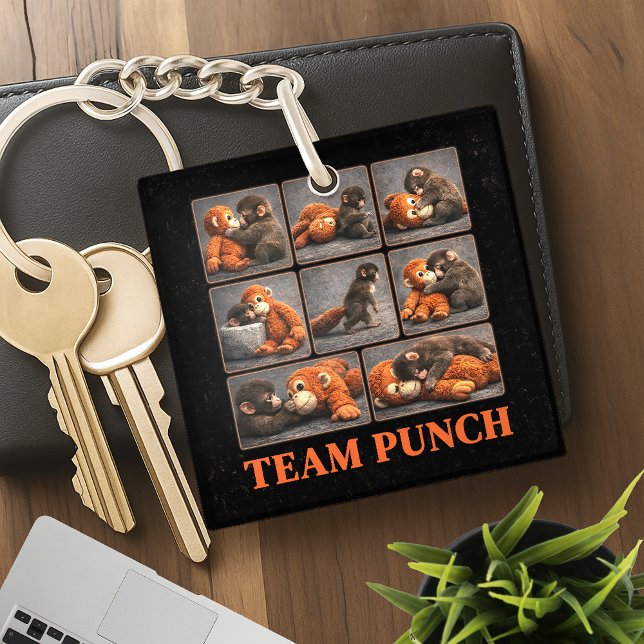 Punch Baby Monkey Keychain (Creator Uploaded)