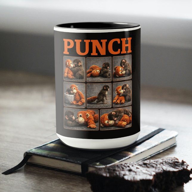 Punch Baby Monkey Mug (Creator Uploaded)