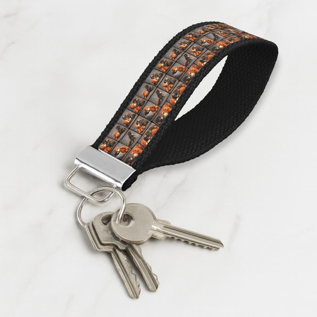 Punch Baby Monkey Wrist Keychain (Creator Uploaded)