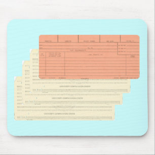 Punch Cards Mousepad