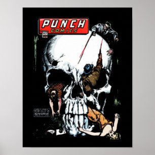 Punch Comics #12 Cover Art Poster