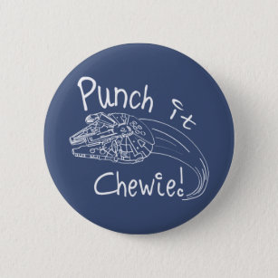 "Punch It Chewie" Millennium Falcon Doodle Button