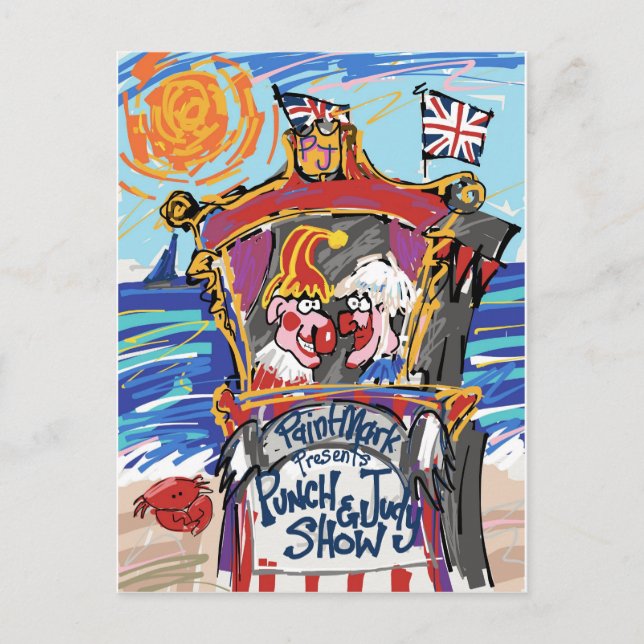 Punch & Judy by PaintMark Postcard (Front)