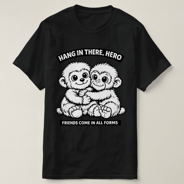 Punch-kun Monkey Design Classic T-Shirt (Design Front)