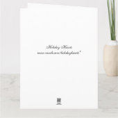 Punched Tin Look 10th Wedding Anniversary Card (Back)