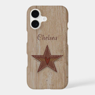 Punched Tin Star  iPhone 17 Case