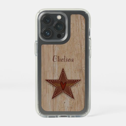 Punched Tin Star  Speck iPhone 13 Pro Case