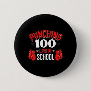 Punching 100 Days Of School Sports Boxing Gloves S Button