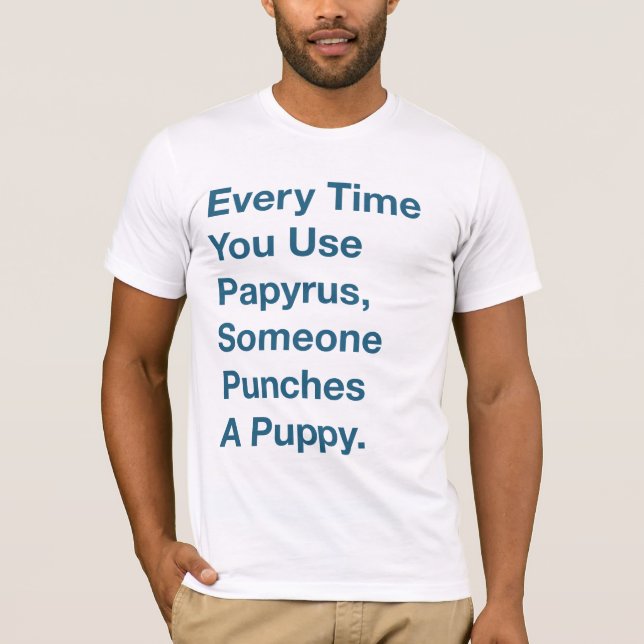 Punching Puppies T-Shirt (Front)