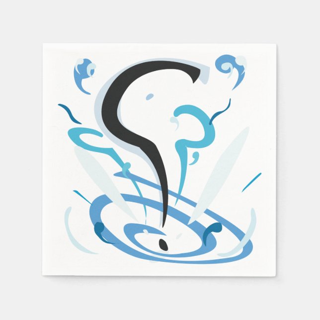 Punctuate the Question Napkins (Front)