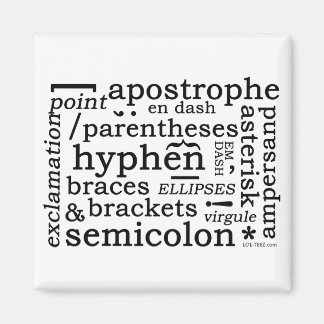 Punctuation Magnet