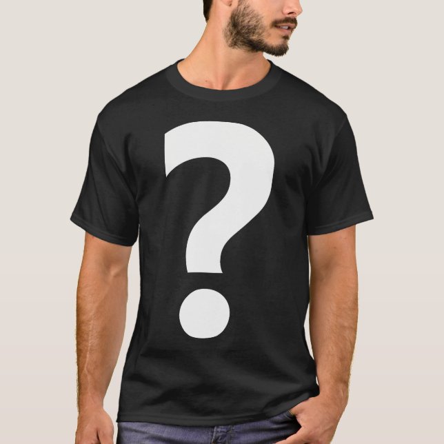 Punctuation  Question Mark T-Shirt (Front)