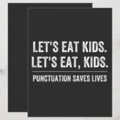 Punctuation Saves Lives (Front/Back)