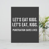 Punctuation Saves Lives (Standing Front)