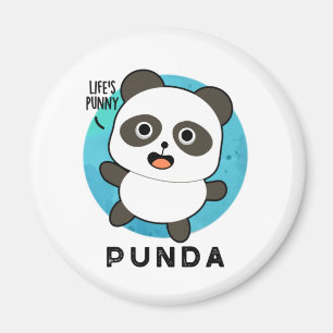 Punda Funny Animal Panda Pun  Magnet