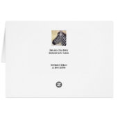 Punda Milia (Zebra) Profile Cards (Back Horizontal)