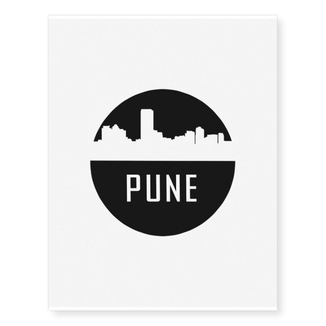 Pune Temporary Tattoos (Front)