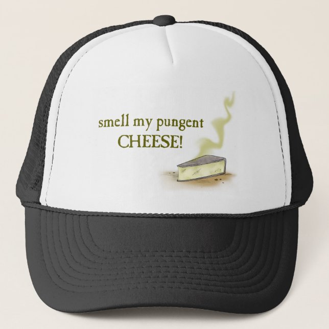 pungent cheese trucker hat (Front)