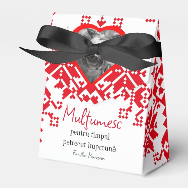 Pungi pentru cadou de parastas favor boxes (Front Side)