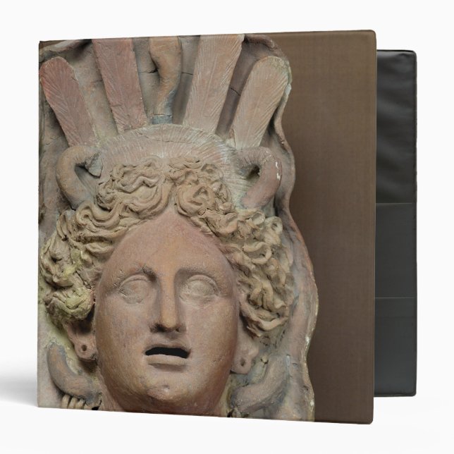 Punic mask representing Demeter 3 Ring Binder (Front/Inside)