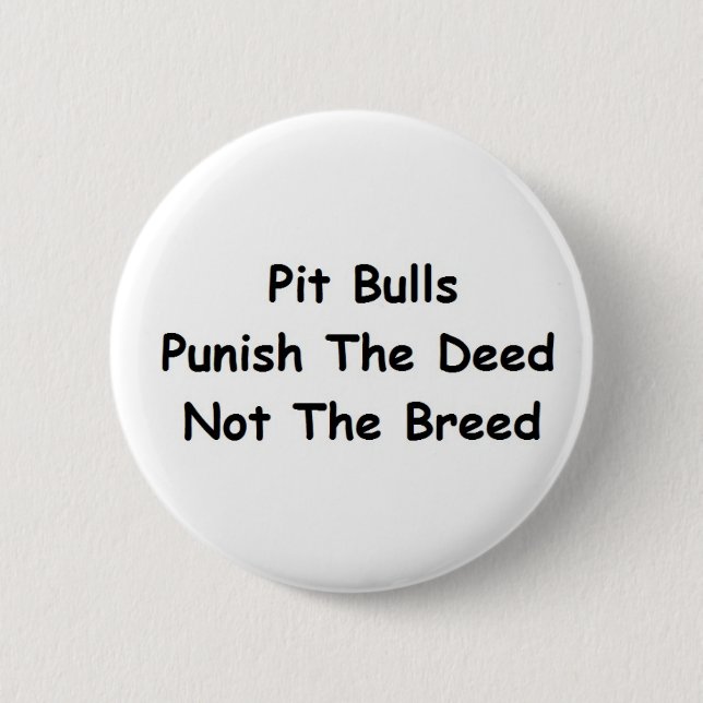 Punish The Deed Button (Front)