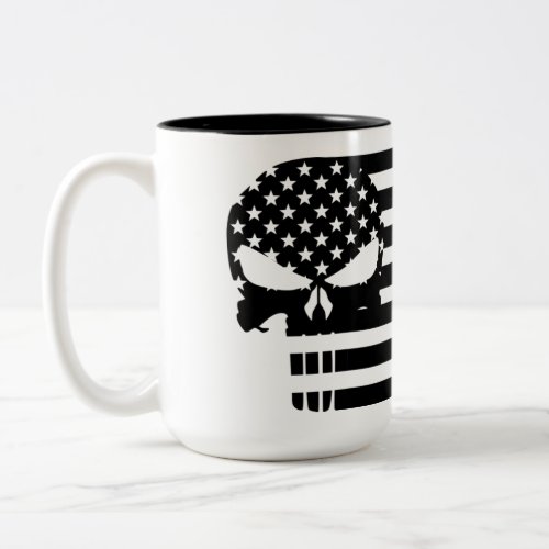 punisher flag mug