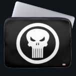 Punisher Logo Laptop Sleeve<br><div class="desc">Check out the name and crosshair logo for Marvel's Punisher!</div>