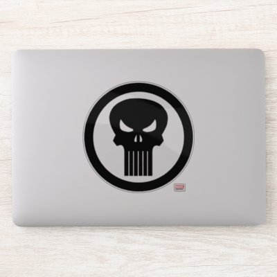 Punisher Skull Icon Sticker