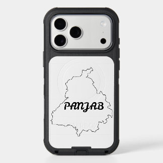 Punjab Map Minimalist Phone Case – Stylish Punjab