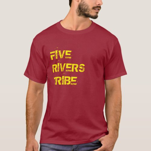 Punjab State Five River Tribe Desi Punjabi Indian T_Shirt