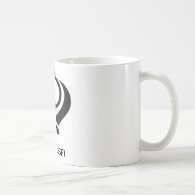 Punjabi Khanda Sikh Khalsa Design Merchandise Coffee Mug (Right)