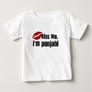 Punjabi Kiss Baby T-Shirt