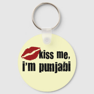 Punjabi Kiss Keychain