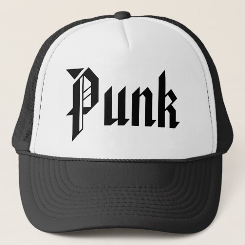Punk _ Anarchy _ Trucker Hat