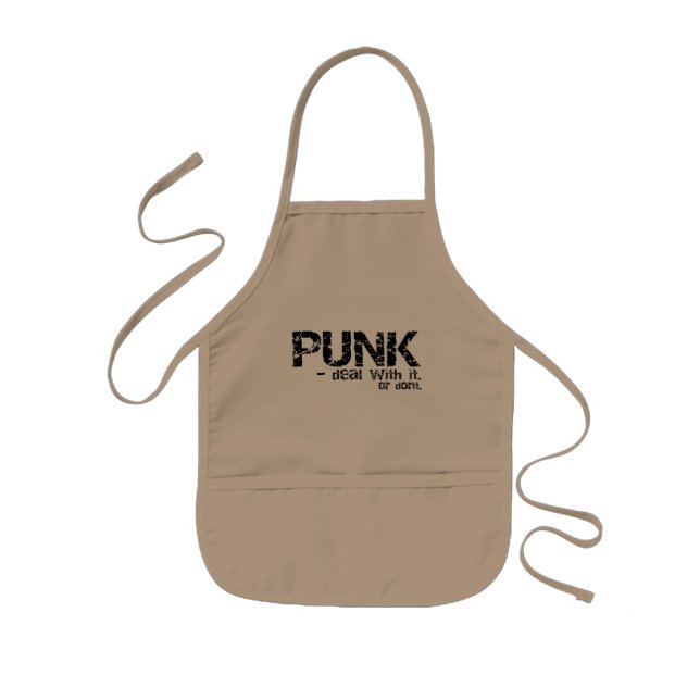 PUNK apron - choose style & color (Front)