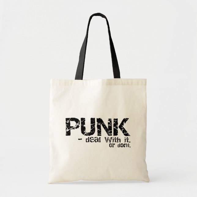PUNK bag - choose style & color (Front)
