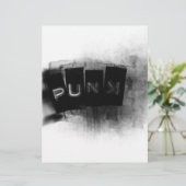Punk black and white (Standing Front)