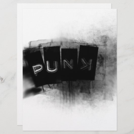 Punk black and white (Front/Back)