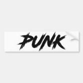 punk guys girls DIY PUNK ROCK music Bumper Sticker | Zazzle