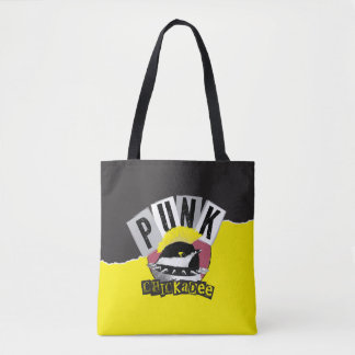 Punk Chickadee Tote Bag