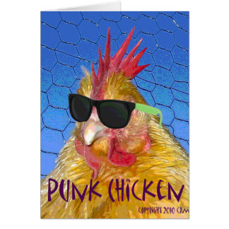 Punk Chicken Cards