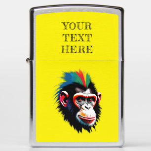 Punk Chimp Zippo Lighter