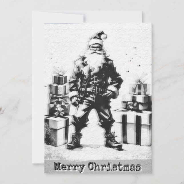 Punk Christmas. Card (Front)